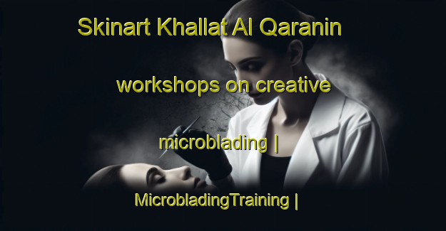 Skinart Khallat Al Qaranin workshops on creative microblading | MicrobladingTraining | MicrobladingClasses | SkinartTraining-State of Palestine